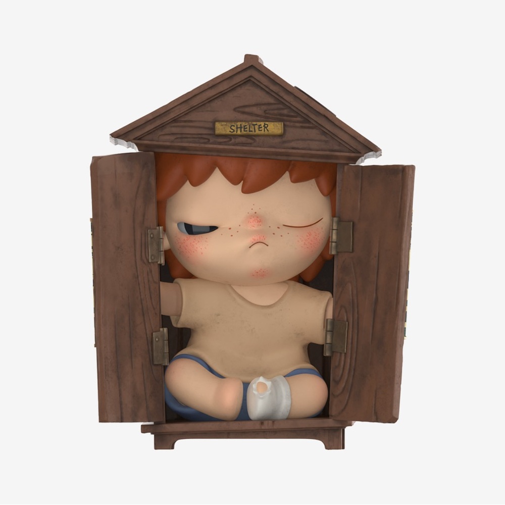 Pop Mart Hirono Shelter Figure - Mantel Clock
